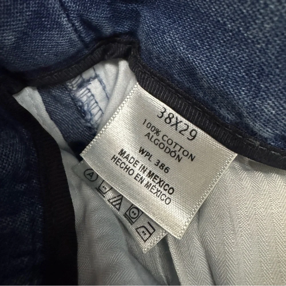 Haggar Denim Vintage Slack Pants Size 38x29 - Picture 5 of 9